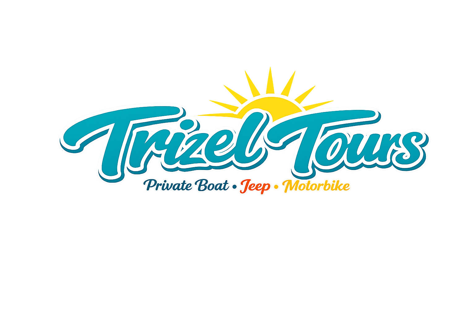 Trizel Tours — Private Boat · Jeep · Motorbike